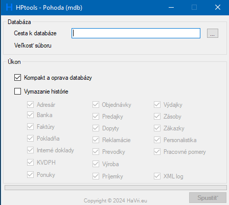 HPtools Pohoda (MDB)